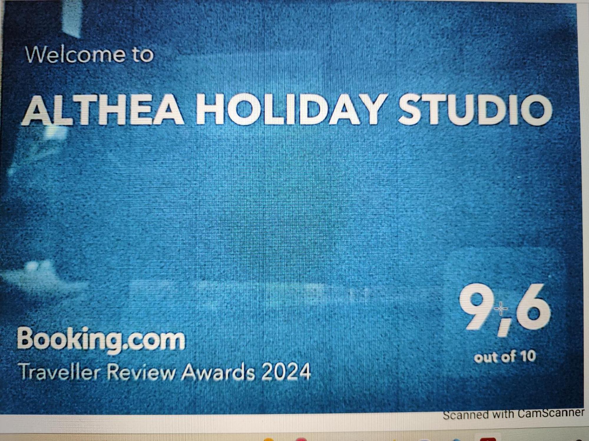 Althea Holiday Studio Agia Marina  Esterno foto